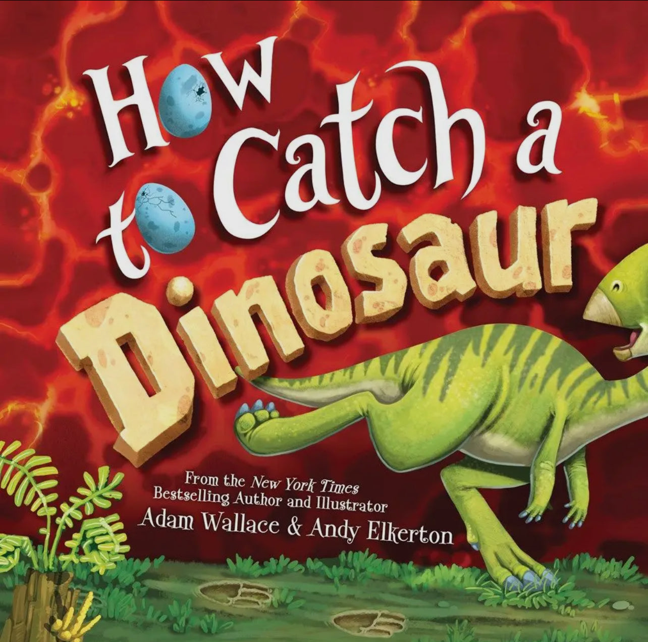 HOW TO CATCH A DINOSAUR HARDCOVER BOOK